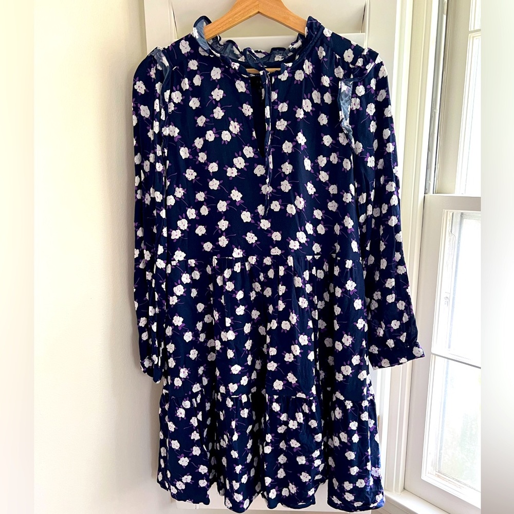 J Crew Floral Dress Size S